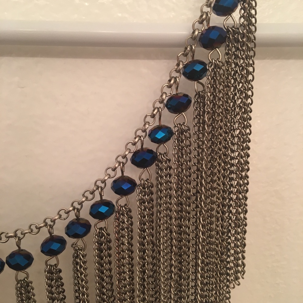 Blue Stone Necklace